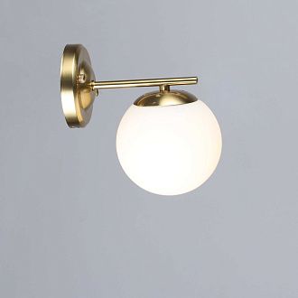 Бра L180 x W130 x H200, мм, 1*40W, COP (Латунь) Rilon 6615/1W COP