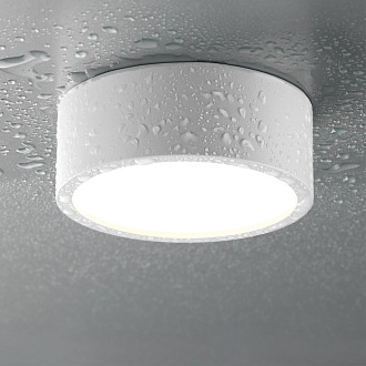 LED светильник 9/7.5 см, 10W, 4000K, IP54, 800Lm Novotech Spot May 358903, белый, вр 7,5 см