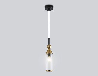 Подвесной светильник **16-150 см, 1*E14*40W, K, Ambrella Light High Light LH55251, черный, латунь