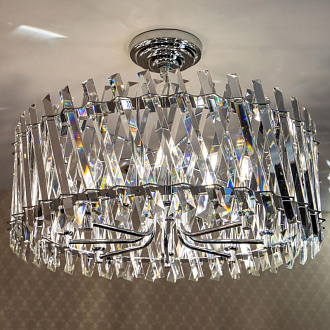 Люстра 60 см Citilux Ингвар CL334281 хром