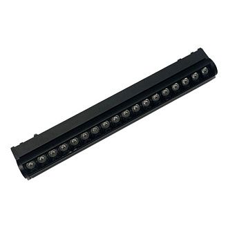 Трековый магнитный светильник 34 см, 18W, 3000-6000K, Aployt Magnetic track 48 APL.0102.01.18, черный