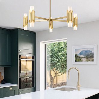 Люстра Elstead Lighting, Арт. MARVELE10-AB-OPAL