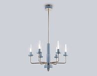 Люстра светодиодная на штанге **112- см, **W, 3000K, Ambrella Light High Light LH53124, золото