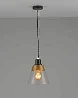 Подвесной светильник 16,5*120 см, E27 60 W, Moderli Brizzi V2780-1P Черный