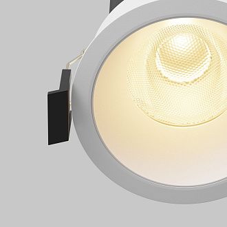 Встраиваемый светильник DL117-15W-2.7K-W **-9,8 см, *LED*15W, K, Maytoni technical Dip DL117-15W-2.7K-W, Белый, вр 7 см