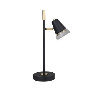 Настольная лампа 12*37 см, 1*GU10, 35W, F-Promo Trandy 4618-1T, черный матовый