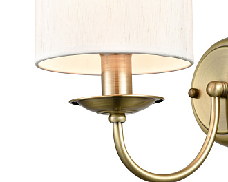 Бра 24*15*23 см, 1*E14 античная бронза Vele Luce Soprano VL4194W01