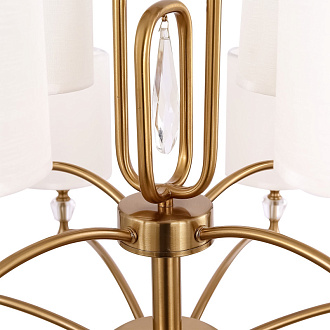 Светильник 88 см, Freya Riverside FR1007PL-12BS, латунь