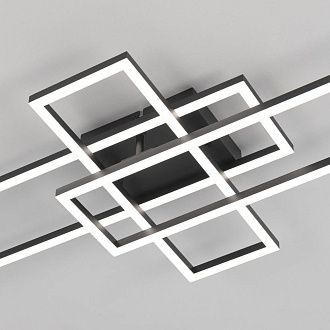 Светильник 94 см, 64W,  3000-5500K, Citilux KUBIT CL201131, черный