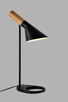 Настольная лампа 22*51 см, E27 60 W, Moderli Turin V10476-1T Черный