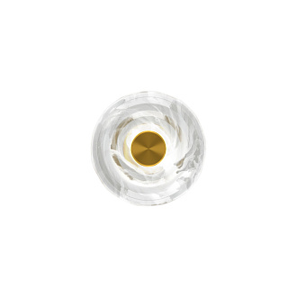 Настенный светильник (бра) 20*7,5*20 см, 5W 3000K Maytoni Sparkle MOD343WL-L5BS3K латунь