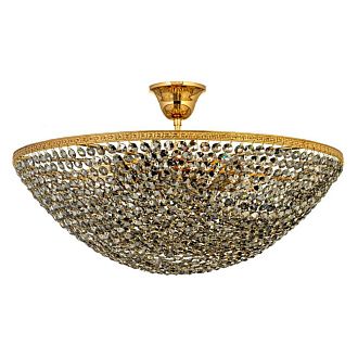 Люстра потолочная *50*28 см, 6*E27*60W, Arti Lampadari Stella Gold Stella E 1.3.50.506 G, золотой