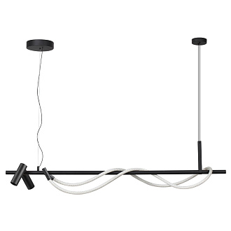 Подвесной светильник 21*144* см, LED 30 W, 4000K ДневнойК Черный Odeon Light Hightech 4391/30L IP