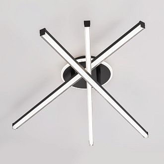 Накладная люстра 90*14 см, 75W, 3000-6000K, Citilux Trent   CL203631 черный