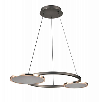 Подвесной светильник 50*70*150 см, 2*LED графитовый Vele Luce Medusa VL7272P02