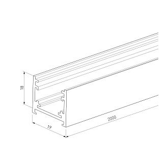 Titan Line Шинопровод накладной титан 2м 85227/00 Elektrostandard Line Magnetic 4690389219092, a072147