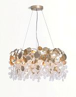 Люстра Ø600 x H330 (1335), мм, 8*40W (320W), CHAMPAGNE GOLD (ЗОЛОТИСТОЕ ШАМПАНСКОЕ) NewRgy 5240/8 CHAMPAGNE GOLD