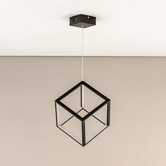Подвесной светильник  LED Citilux Куб CL719201 Черный, 30W*4000K