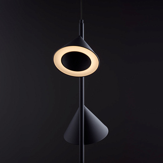 Светильник 27 см, 14W, 3000K, Freya Etro FR6141PL-L14B, черный