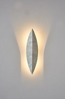 Бра 10,5**40-40 см, 1*LED*6W, 3000K, Crystal Lux Joya CLT 029W400 SL, Серебряный