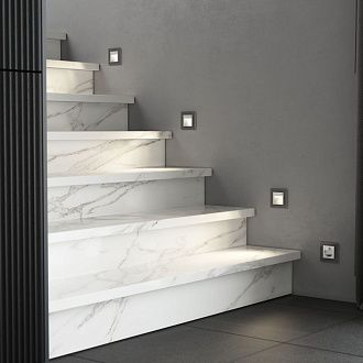 W1155105 Датчик движения 500 Вт, двухпроводный, серебряный матовый Werkel, 4690389205446