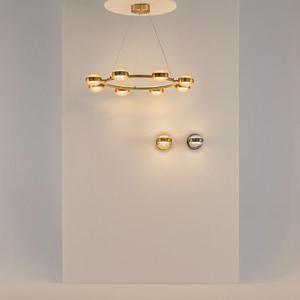 Подвесной светильник 78*78*310 см, LED, 60W, 3000К, Maytoni Mind MOD299PL-L60BS3K латунный