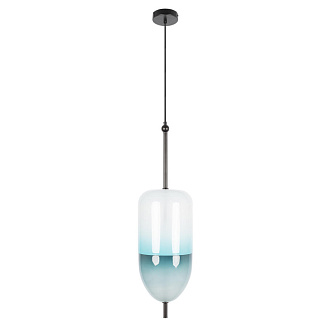 Подвесной светильник 20 см, 1*LED*16W 3000K черный Loft It Venice 10223/B Blue