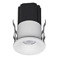 Светильник встраиваемый 4,2*6,2 см, вр 3,5 см, *LED*7W, 3000K, Mantra Hurgada MAN8667, белый