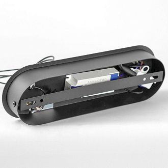 Линейно-подвесной светильник *102*45-150 см, 1*LED*40W, 4000K, Lussole Hidalgo LSP-7410, серый