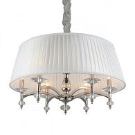 Подвесная люстра 70*70-140 см, 6*E14, 40W, Aployt Lyusi APL.711.06.06, хром