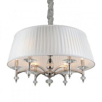 Подвесная люстра 70*70-140 см, 6*E14, 40W, Aployt Lyusi APL.711.06.06, хром