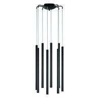 Подвесная люстра *34*41-121 см, *LED*40W, 3000K, Lightstar Tubo L8T747237, черный