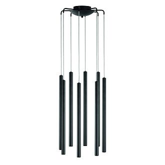 Подвесная люстра *34*41-121 см, *LED*40W, 3000K, Lightstar Tubo L8T747237, черный