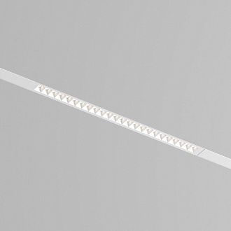 Светильник на шине 40,6*2,5*4,1- см, *LED*18W, 2700-6000K, Denkirs SMART GRILL DK8002-CONN-WH, белый алюминий