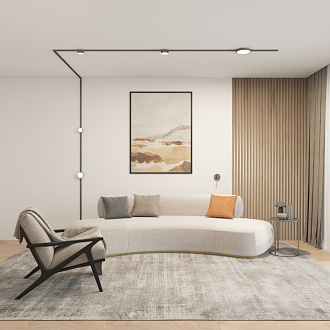 Бра 10,4*6,8 см, 3W, 3000К, Denkirs SHINE WALL DK5072-DN никель