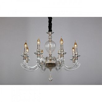 Подвесная люстра 70*80-145 см, 8*E14, 40W, Aployt Daniele APL.701.03.08, золотой
