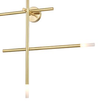 Бра 16*66*66 см, 4*G4 латунь Vele Luce Corda VL5534W14