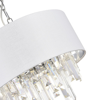 Люстра подвесная 35 см Evoluce Dahlia SLE1120-103-05 Хром