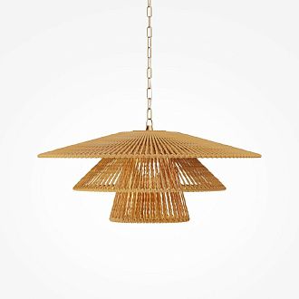 Подвесной светильник 60*60*223 см, 1*E27*60W, Maytoni Costa MOD394PL-01BS1, латунный