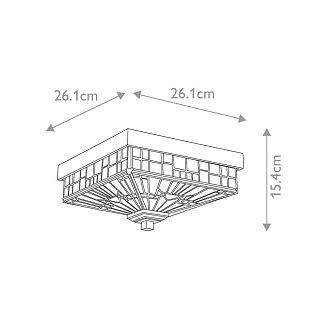 Потолочный фонарь Quoizel, Арт. QZ-INGLENOOK-F