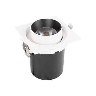 Встраиваемый светильник 10*10*10 см, 1*LED*12W 4000K LOFT IT Apex 10327/D White белый, вр 7,5*14,5 см