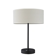 Настольная лампа 50 см, 10W, 3000K, F-Promo 4796-1T Hotelero, черный