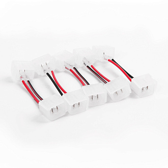 Коннектор для неона 24V 2835 с боковым свечением гибкий двусторонний (5 шт) Коннектор для неона 24V 2835 Elektrostandard