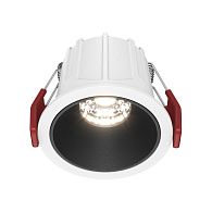 Светильник 7 см, 10W, 4000K, Technical DL043-01-10W4K-D-RD-WB, белый-черный, 36°, Dim, Triac