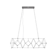 Светильник 92 см, 19W, 3000K, Loft It Universe 10257/920, хром