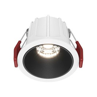 Светильник 7 см, 10W, 4000K, Technical DL043-01-10W4K-D-RD-WB, белый-черный, 36°, Dim, Triac