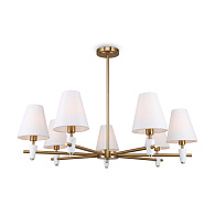 Светильник 84 см, Freya Pietra FR5371CL-07BS, латунь