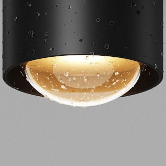 Светильник Outdoor O498CL-L15B3K **-7,2 см, *LED*15W, 3000K, Outdoor Lumina O498CL-L15B3K, Черный