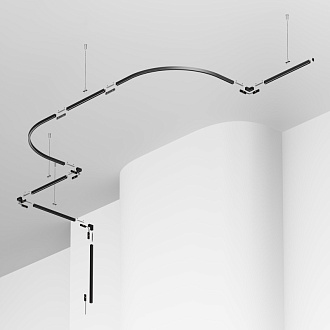 Шинопровод 100 см, Maytoni Technical  Busbar trunkings Levity TRX184-111B черный