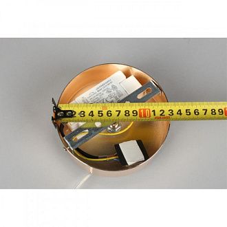 Подвесной светильник 25*70-160 см 11W, 4000K, Aployt Dorote APL.036.26.11, золотой